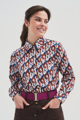 Urano Blaues Sängerhemd